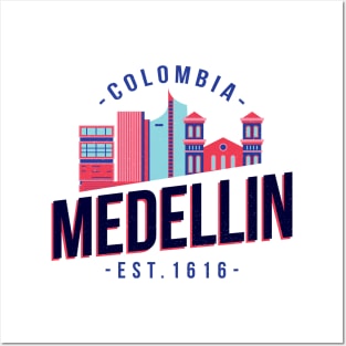 Medellin Posters and Art